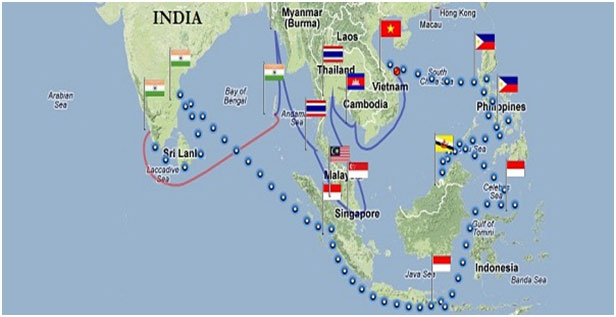 Indias maritime security cooperation in South and Southeast Asia