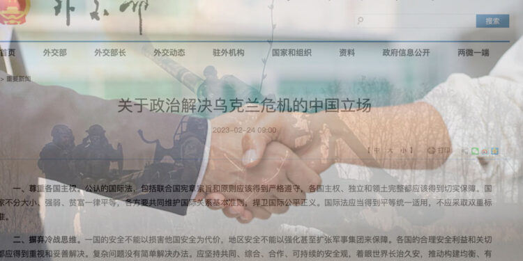 Toan tính thực sự của Trung Quốc khi công bố Kế hoạch Hoà bình cho Ukraine 1 Toan tính thực sự của Trung Quốc khi công bố Kế hoạch Hoà bình cho Ukraine