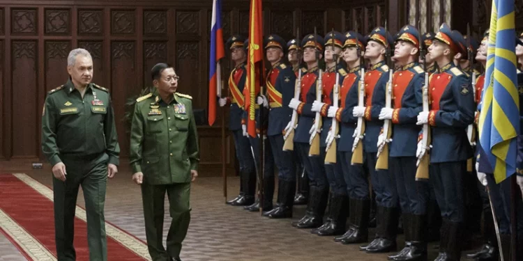 Quan hệ quốc phòng Nga – Myanmar từ sau cuộc đảo chính quân sự ở Naypyidaw năm 2021 1 Quan hệ quốc phòng Nga – Myanmar từ sau cuộc đảo chính quân sự ở Naypyidaw năm 2021
