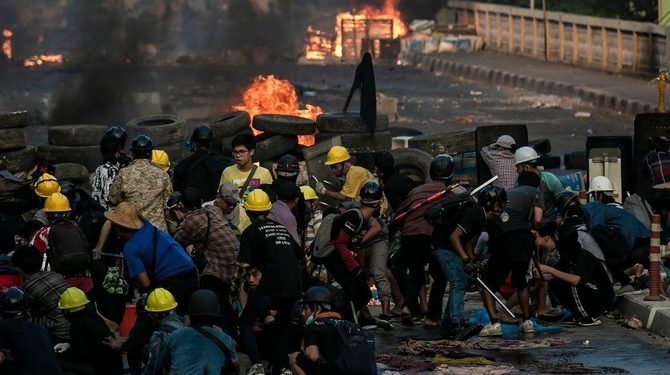 Tình hình xung đột tại Myanmar sau 3 năm: Diễn biến, tác động và dự báo 1 Tình hình xung đột tại Myanmar sau 3 năm: Diễn biến, tác động và dự báo