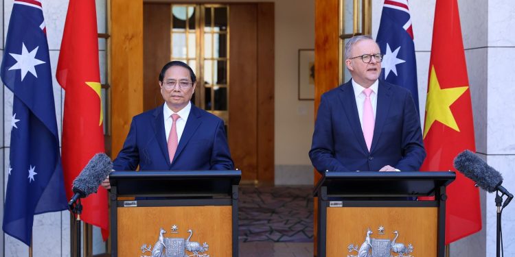 Một số điểm đáng chú ý trong Tuyên bố chung về việc nâng cấp quan hệ giữa Việt Nam và Australia 1 Một số điểm đáng chú ý trong Tuyên bố chung về việc nâng cấp quan hệ giữa Việt Nam và Australia