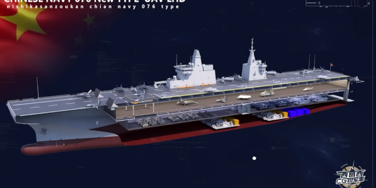 Trung Quốc phát triển mẫu hạm UAV Type-076 và những vấn đề đặt ra