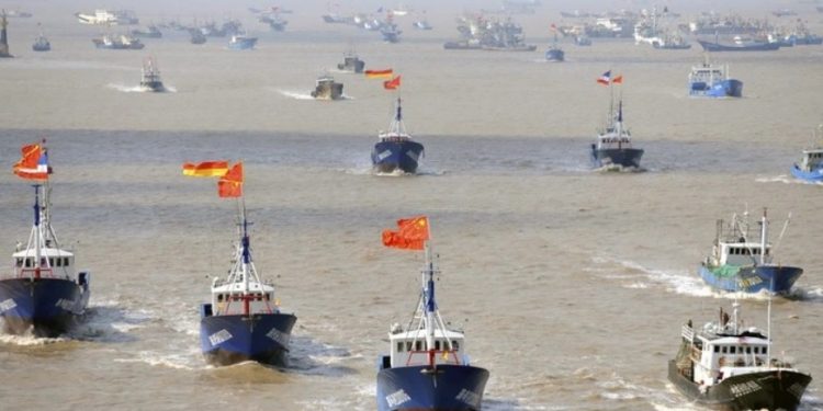 Hoạt động của dân quân biển Trung Quốc tại Biển Đông từ sau Đại hội XX đến nay 